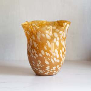 Just Added: Ambra Glass Vase