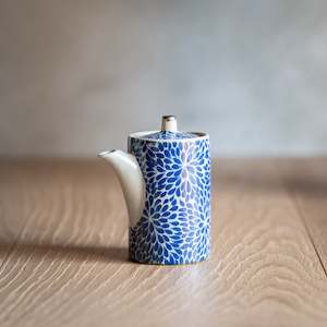 Japanese Ceramics | Soy Pot | Chrysanthemum