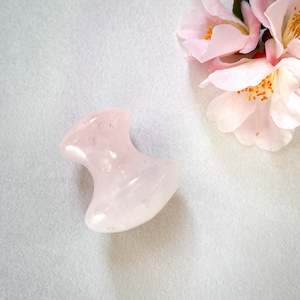 Rose Quartz Eye Massage Tool