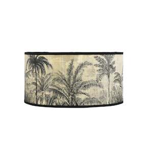 Bamboo Drum Light Shade | Palm Tree Tops