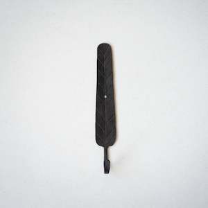 Long Leaf Hook |  Burnished - 22cm