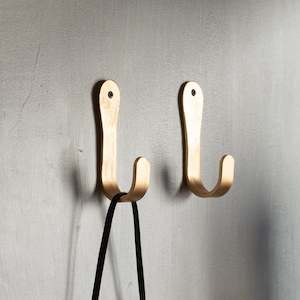 Handmade Coat Hook | Gold