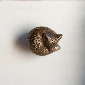 Brass Drawer Knob | Sleeping Fox