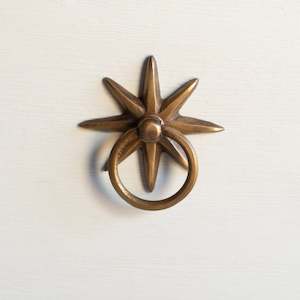 Brass Drawer Pull | Star