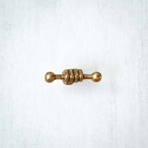 Handles Knobs Drawer Pulls: Brass Drawer Knob / Pull | Clenched Hand