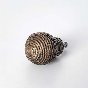 Brass Drawer Knob - Cone