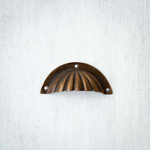 Brass Drawer Pull | Deco Fan Design