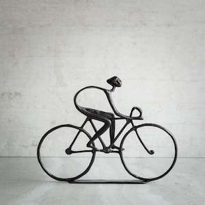 Bronze Bicycle Sculpture | Antique