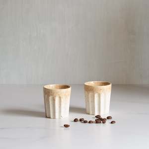 Its Time For A Drink: Franco | Espresso Cup | Nougat | Set/2