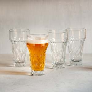 Its Time For A Drink: Silex Beer Glasses | Set of 4