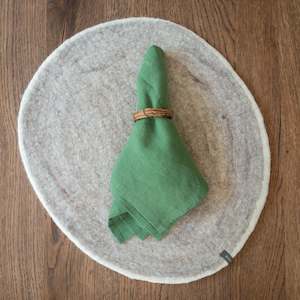 Table Linen Placemats: Linen Napkin | Spearmint | Set of 4