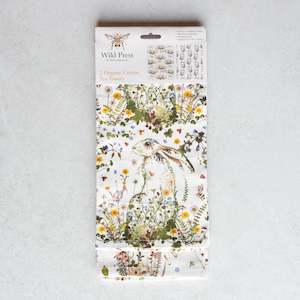 Hare & Hedgehog | Set of 2 | Tea Towel