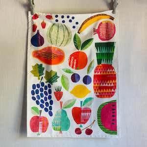 Just Added: WerkShoppe | Cotton Tea Towel | Fruit Stand