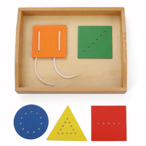 Montessori Toys New Zealand: Lacing Activity