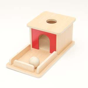 Object Permanence Box with Tray