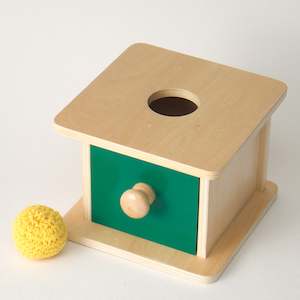 Imbucare Box with Knit Ball