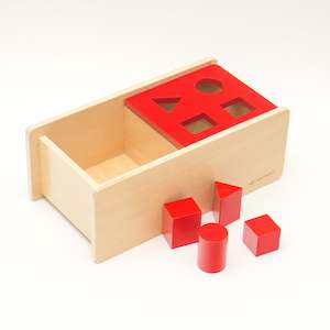 Imbucare Box with Flip Lid and 4 Shapes