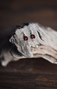 Garnet Earrings Food for the Soul