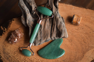 Occupational therapy: Green Aventurine Roller Set Food for the Soul