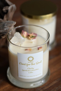 SAHASRARA (FRANKINCENSE AND MYRRH) CHAKRA Candle Food for the Soul