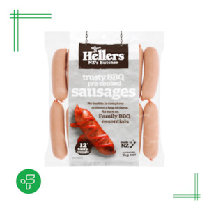 Hellers Pre Cooked BBQ Sausages 1kg