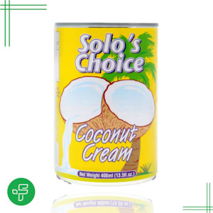 Solos Choice Coconut Cream 400ml