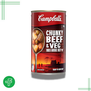 Campbells Chunky Roast Beef & Vegetable Soup 500g