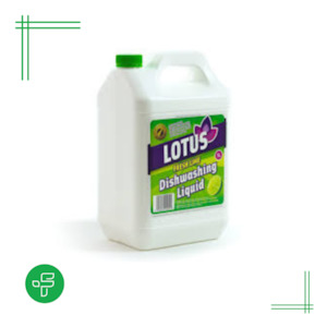 Lotus Dishwashing Liquid Lemon 5L