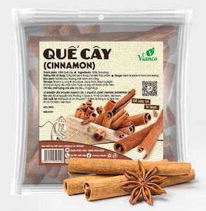 Quế cạo vỏ Vianco - 500g (Vianco cinnamon)