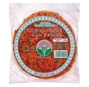 Bánh Đa Tôm Mè Đen Trắng Hương Nam - 454g - Huong Nam Shirmp Sesame Rice Cracker