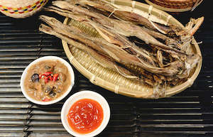 Food wholesaling: Dried Bombay duck fish 500g - Khô Cá Khoai