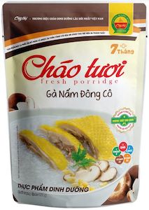 Cháo tươi gà nấm đông cô - CÂY THỊ - 260g - Chicken & Shiitake Fresh Porridge