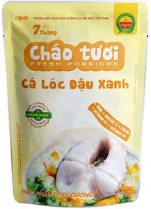 Cháo tươi cá lóc đậu xanh - CÂY THỊ - 260g - Snakeheed & Mung Bean Fresh Porridge