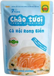 Cháo tươi cá hồi rong biển - CÂY THỊ - 260g - Salmon & Seaweed Fresh Porridge