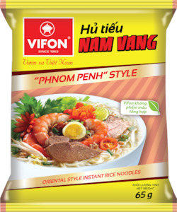 Instant Rice Noodles – Phnom Penh Style 65g (Hủ Tiếu Nam Vang) - VIFON