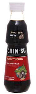 Nước tương nấm Shiitake - Chinsu 330ml - Shiitake mushroom soya sauce