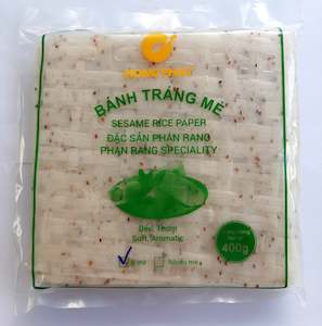 Food wholesaling: Bánh Tráng Cuốn Mè Phan Rang 400g