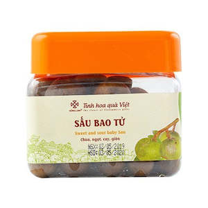 Ô Mai Sấu Bao Tử Hồng Lam - SOFT DRIED BABY DRACONTOMELON FRUIT -  200g