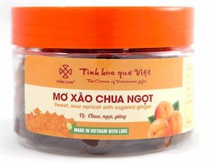 Mơ xào chua ngọt Hồng Lam - 200g(Hong Lam sweet and sour stir-dried apricot)