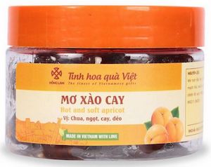 Food wholesaling: Mơ xào cay Hồng Lam - 200g(Hong Lam hot and soft apricot)