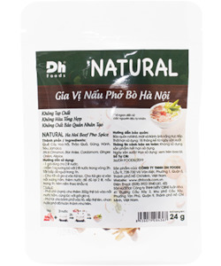 Gia Vị Nấu Phở Bò Hà Nội- DH FOOD - 24g - Beef Pho Spice (HANOI STYLE)