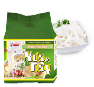 Pho Noodle 500g- Bánh phở khô Xưa & Nay