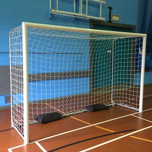 Aluminium Futsal 80mm Folding Indoor Goal Package - POA