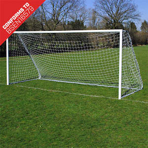 Aluminium Freestanding 5m x 2m Folding Football Goal - POA