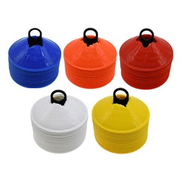 Precision Single Colour Saucer Disc Cones