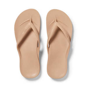 Archies Arch Support Jandal Tan