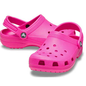 Crocs Kids - Classic Clog Bright Pink Crush - Junior Youths Sizes