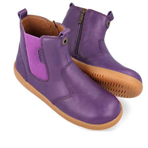 Bobux Kid+ Jodphur Leather Boot Indigo Purple  830061