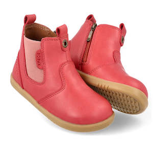 Shoe: Bobux Iwalk Jodphur Boot Mineral Red 620862