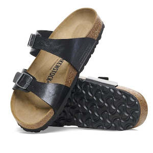 Birkenstock Sydney Metallic Graceful Licorice Regular